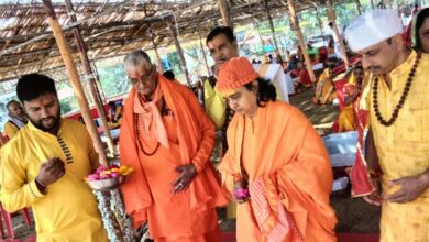 PITR PARVAT PAR KHATU SHYAM MAHAYAGYA ME MAA KANKESHWARI DEVI