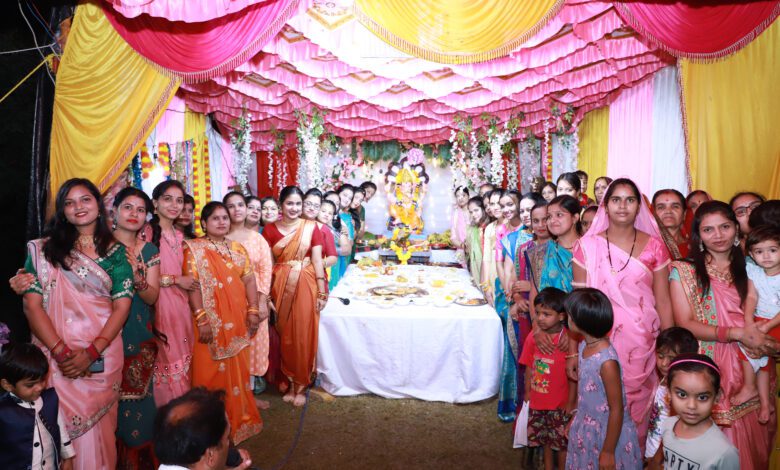 सिंगापुर ब्रिटिश पार्क फेस -1 में भगवान गणेश जी को अर्पित किए 56 भोग 1 IMG 2997