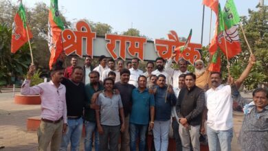 बड़वानी; महाराष्ट्र विधानसभा चुनाव में भाजपा की जीत पर आतिशबाजी कर जलेबी से एक दूसरे का मुंह मीठा कर जश्न मनाया 20 ac8d4d3d 9a99 49b5 b774 9b5e9f48ebbc