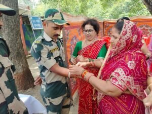 विश्व जागृति मिशन द्वारा सीमा के प्रहरियों के साथ मनाया रक्षाबंधन* 2 FB IMG 1754754579837