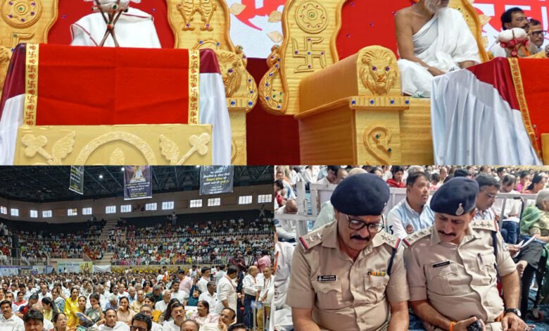 इंदौर में जैन बाल मुनि ने 6 हजार श्रोताओं से सुने सैकड़ों सवाल और उन्हें सीधे, उल्टे एवं रेंडम क्रम में दोहराकर बनाया विश्व कीर्तिमान 1 InShot 20250810 191038482