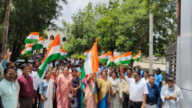 बड़वानी; हर घर तिरंगा, हर घर स्वच्छता कार्यक्रम का आयोजन 10 col 1