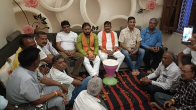 अंजड़ में सांसद और जिला अध्यक्ष ने नवनियुक्त मंडल अध्यक्ष का किया स्वागत, 13 को निकलेगी तिरंगा यात्रा 15 samman 1