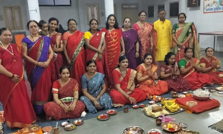 नवरात्रि उत्सव में भक्ति और शक्ति का संगम, महाराष्ट्र ब्राह्मण समाज ने किया कुमकुम अर्चन 1 24 sn