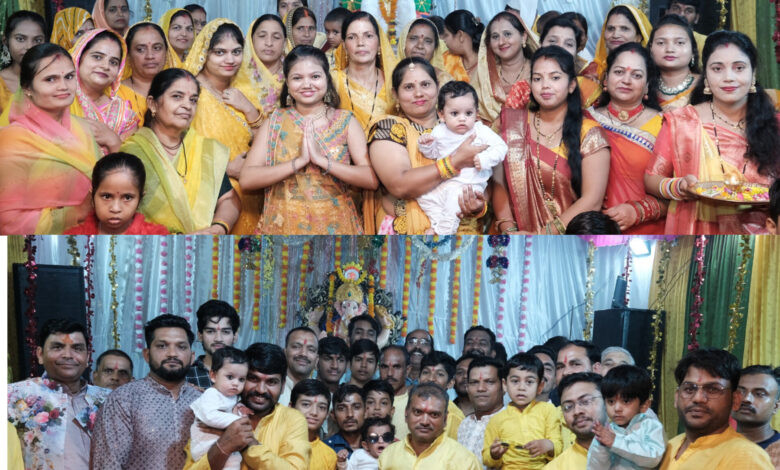 गणेशोत्सव में 56 भोग के महा प्रसाद का वितरण, हर रोज हो रहे भक्तिपूर्ण आयोजन 1 InShot 20250903 154721391