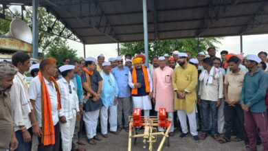 सोयाबीन भावांतर योजना के प्रचार हेतु पानसेमल में विधायक ने निकाली ट्रैक्टर रैली 9 05 pn2