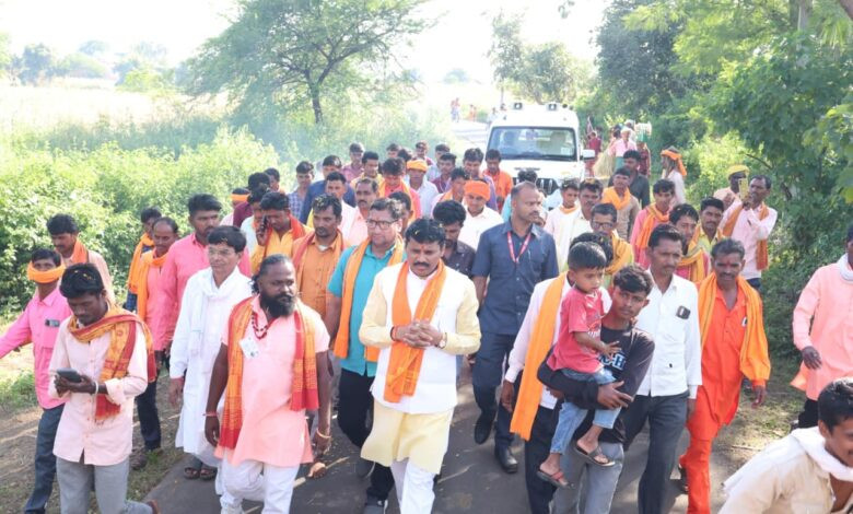 पानसेमल में शरद पूर्णिमा पर शिवपंथी सत्संग का आयोजन, नशामुक्त समाज का लिया संकल्प, पानसेमल विधायक श्याम बर्डे हुए सत्संग में शामिल 1 07 pn2