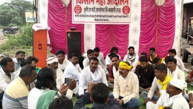 पानसेमल कृषि उपमंडी में किसानों का आंदोलन तेज, सरकार से समर्थन मूल्य पर खरीदी की मांग 20 30 pan1