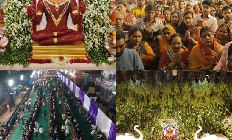 केसर में सजे केसरी नंदन... दर्शनों कतार 1 InShot 20251030 214235215