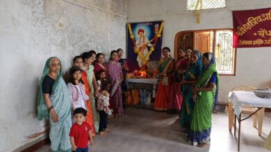 सेंधवा में संत शिरोमणि नामदेव महाराज की 755वीं जयंती धूमधाम से मनाई गई 5 02 sant