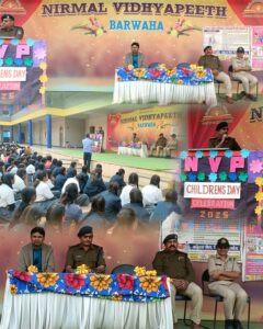 बड़वाह। विद्यालय में विद्यार्थियों ने मनाया बाल दिवस...थाना प्रभारी बलराम सिंह राठौड़ ने किया छात्रों को किया जागरूक... 2 IMG 20251115 WA0012 1