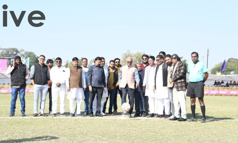 अखिल भारतीय फुटबॉल स्पर्धा आगाज 1 ALL INDIA FOOTBALL5