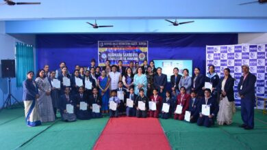 बड़वाह। नर्मदा वैली इंटरनेशनल स्कूल में हिंदी स्टोरी टेलिंग प्रतियोगिता हुई सम्पन्न...12 स्कूलों के छात्रों ने लिया इस प्रतियोगिता में भाग... 7 IMG 20251212 WA0017