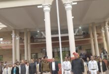 कलेक्टर कार्यालय में श्री शिवम वर्मा ने किया ध्वजारोहण