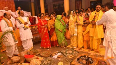 श्री गोवर्धननाथजी मंदिर में उमड़ा आस्था का सैलाब 2 Goverdhan nath Mandir 2